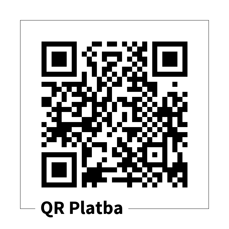 QR kód pro dar na transparentní účet Českého mozku 1110033/5500